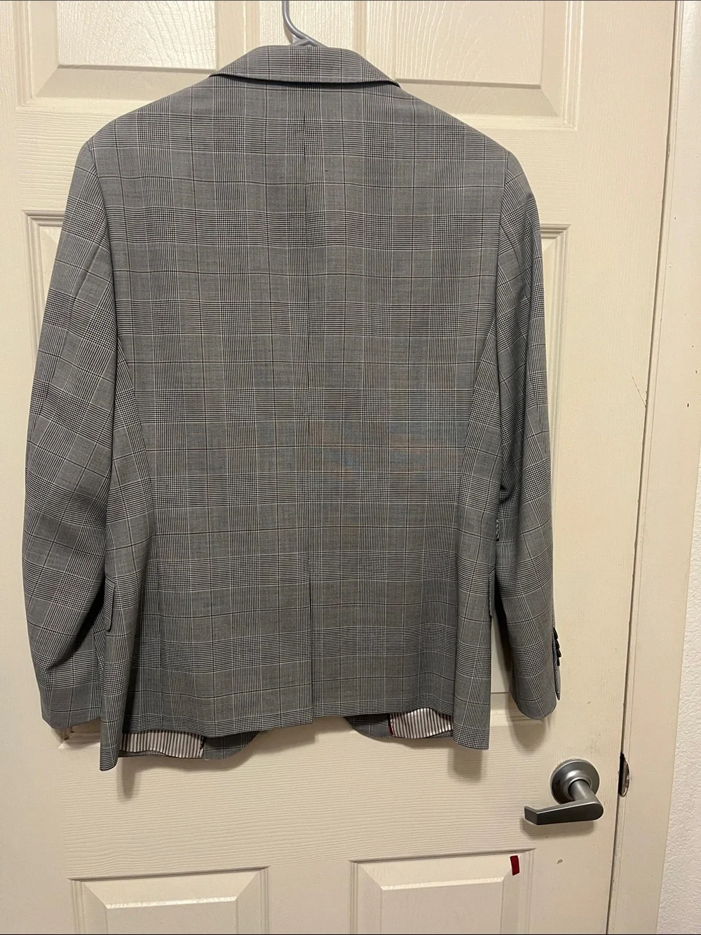Banana Republic Gray Glen Plaid Sport Coat Blazer